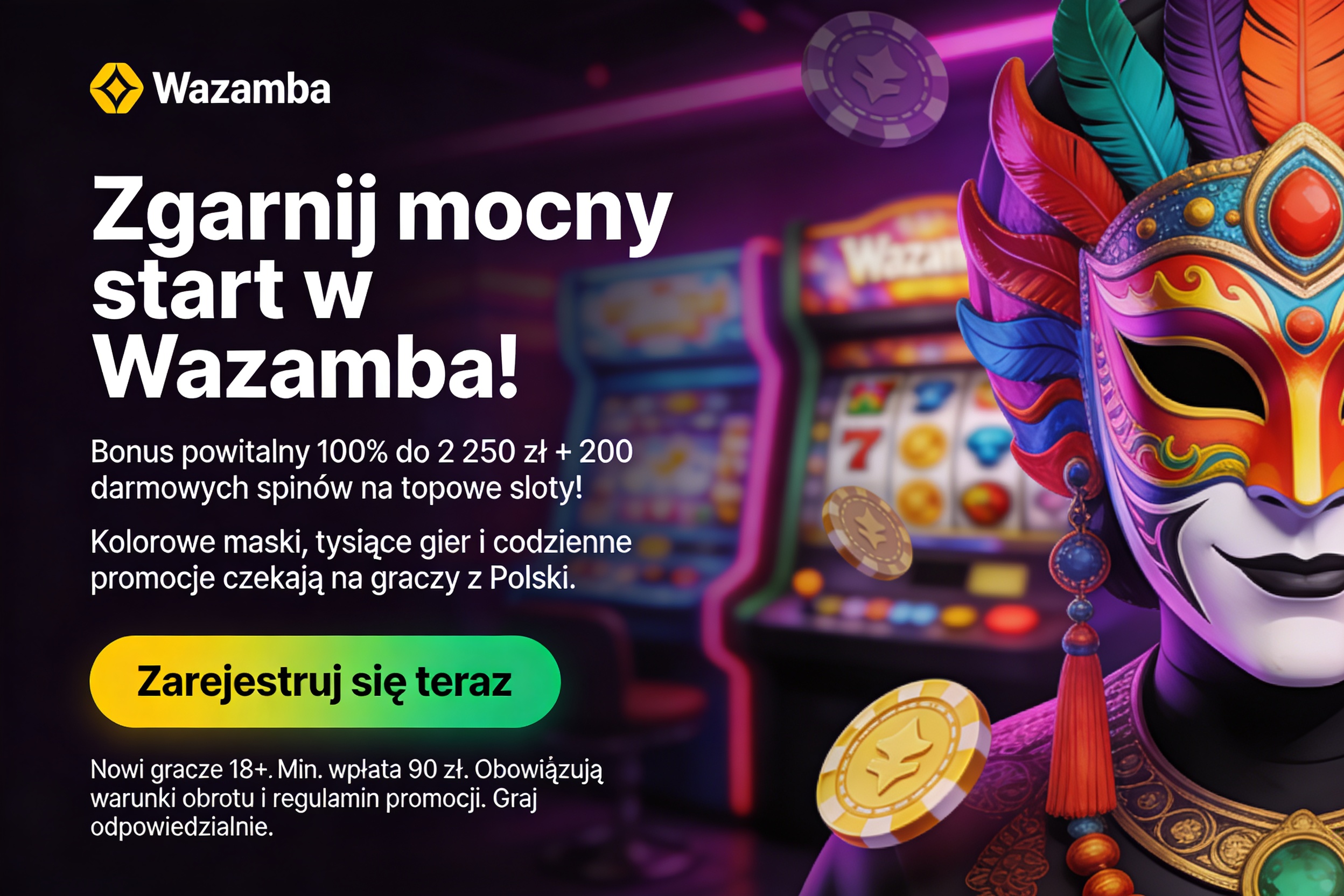 Wazamba Kasyno - Banner